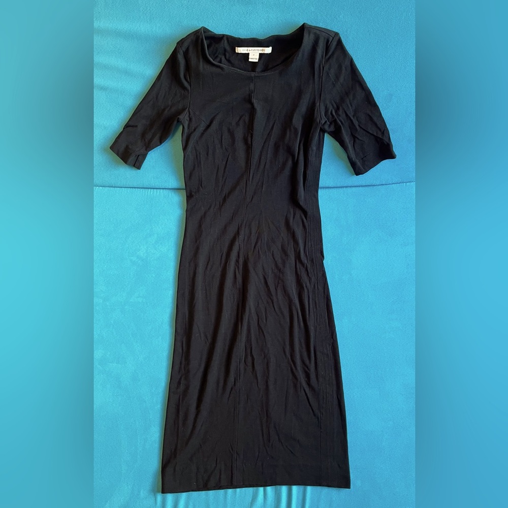 NWOT DVF Diane Von Furstenberg cotton blend tee sheath dress